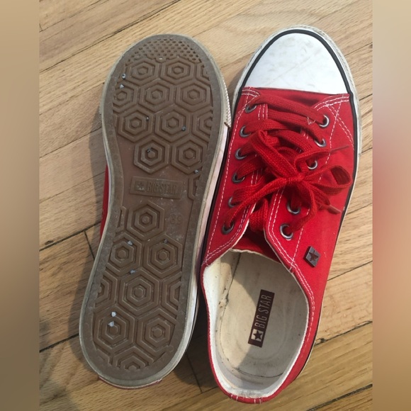 Great red shoes size US 8 - Picture 3 of 7